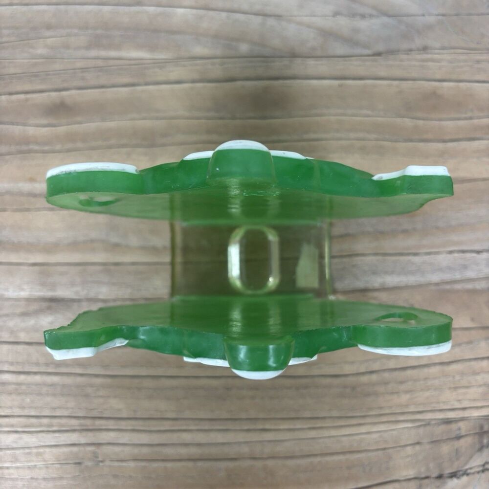 Vintage Lucite Green Teapot Coffee Napkin Holder 60s 70s Retro MCM Kitchen Decor - Picture 9 of 16